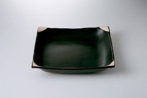黒釉　ほっこり鍋（レシピ付）